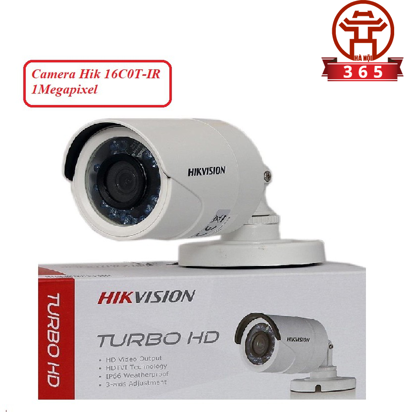 Bán Camera HDTVI Hikvison DS-2CE16C0T-IR giá rẻ nhất Hà Nội