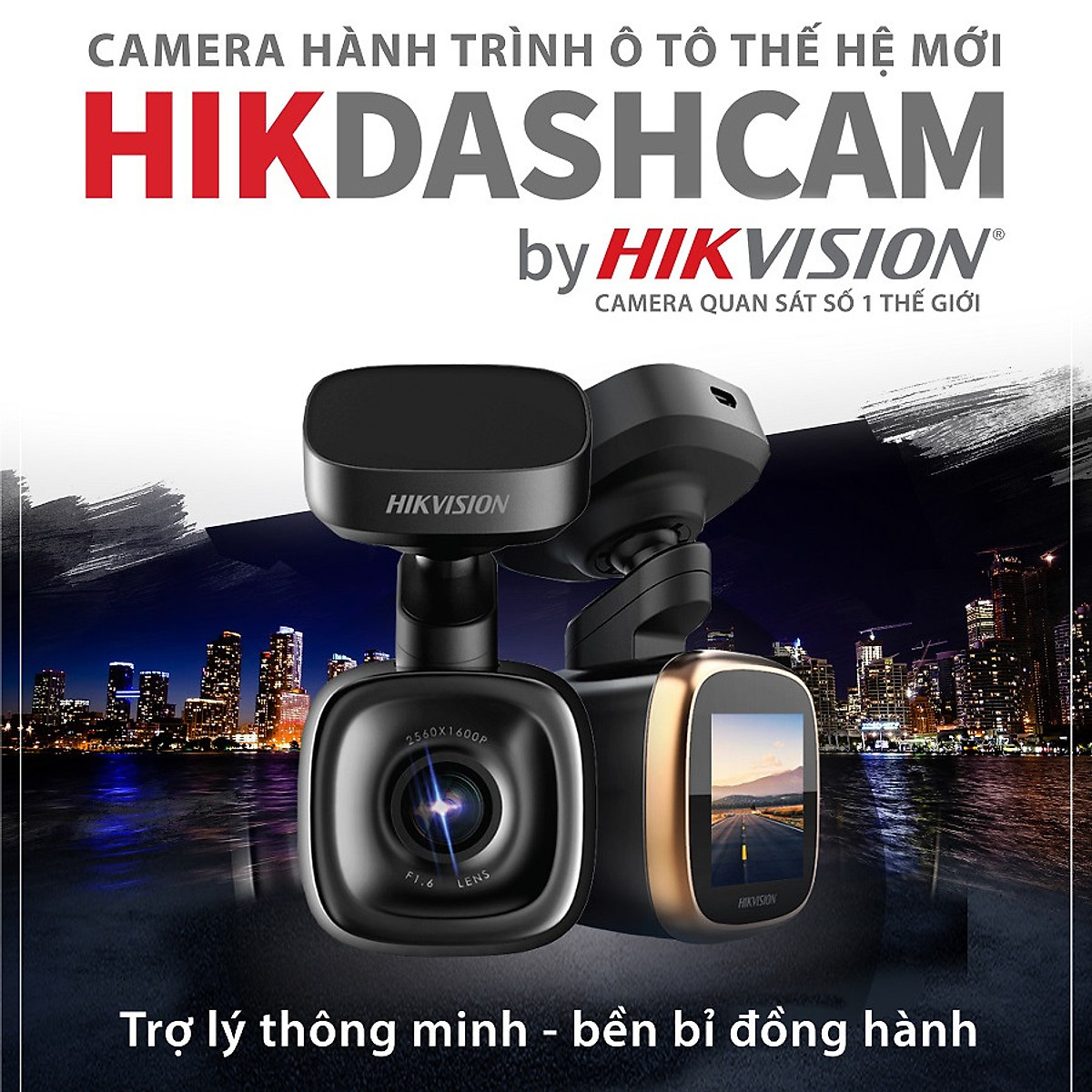 Phân phối Camera hành trình Hikvision F6 Pro Chính Hãng