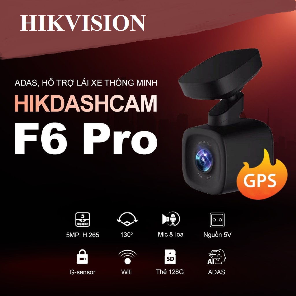 Lắp đặt Camera hành trình Hikvision F6 Pro tại Hà Nội