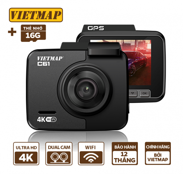 Bán Camera hành trình VIETMAP C61 Pro