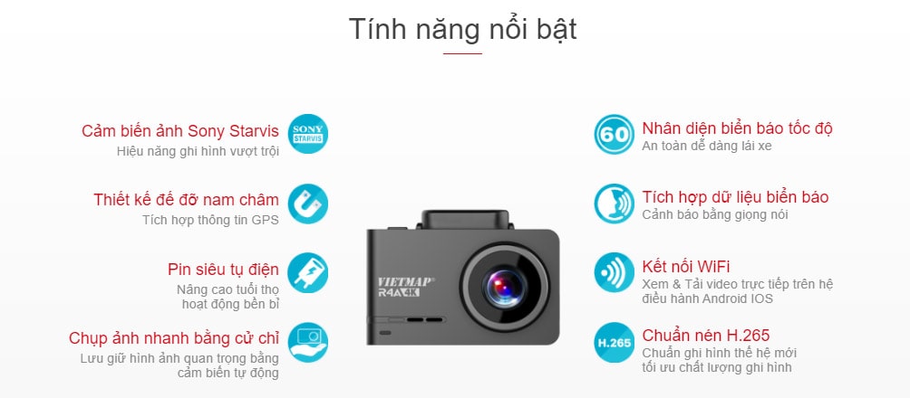 Lắp đặt Camera Hành Trình Vietmap R4A tại Hà Nội
