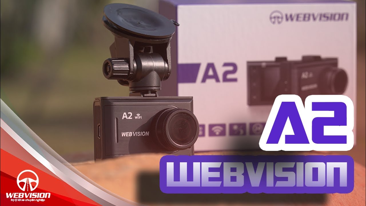 Bán Camera Hành Trình Webvision A2 Kết Nối Wifi xem video trực tiếp