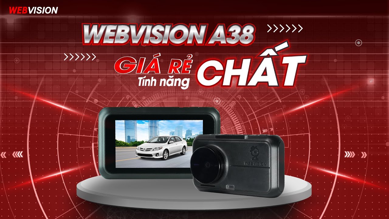 Bán Camera Hành Trình Webvision A38