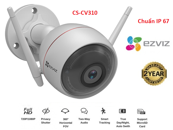 Lắp đặt Camera CS-CV310 (C3W 720P)