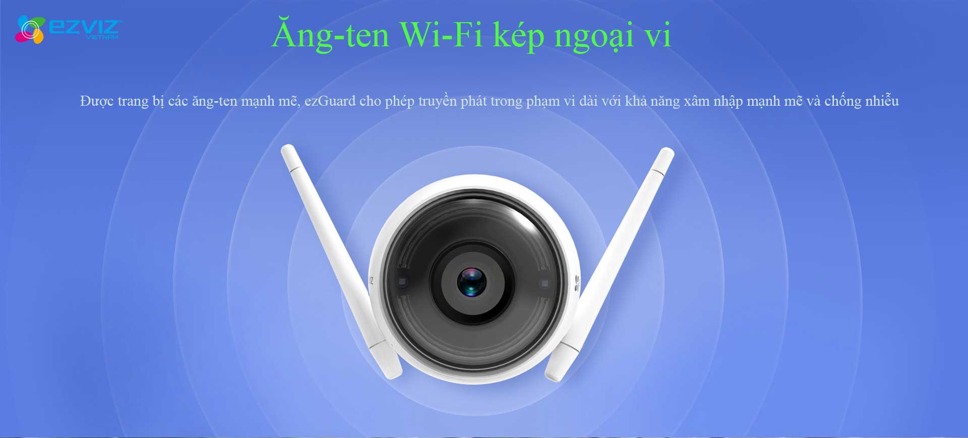 Lắp đặt Camera IP Wifi EZVIZ C3W 1080P (CS-CV310)