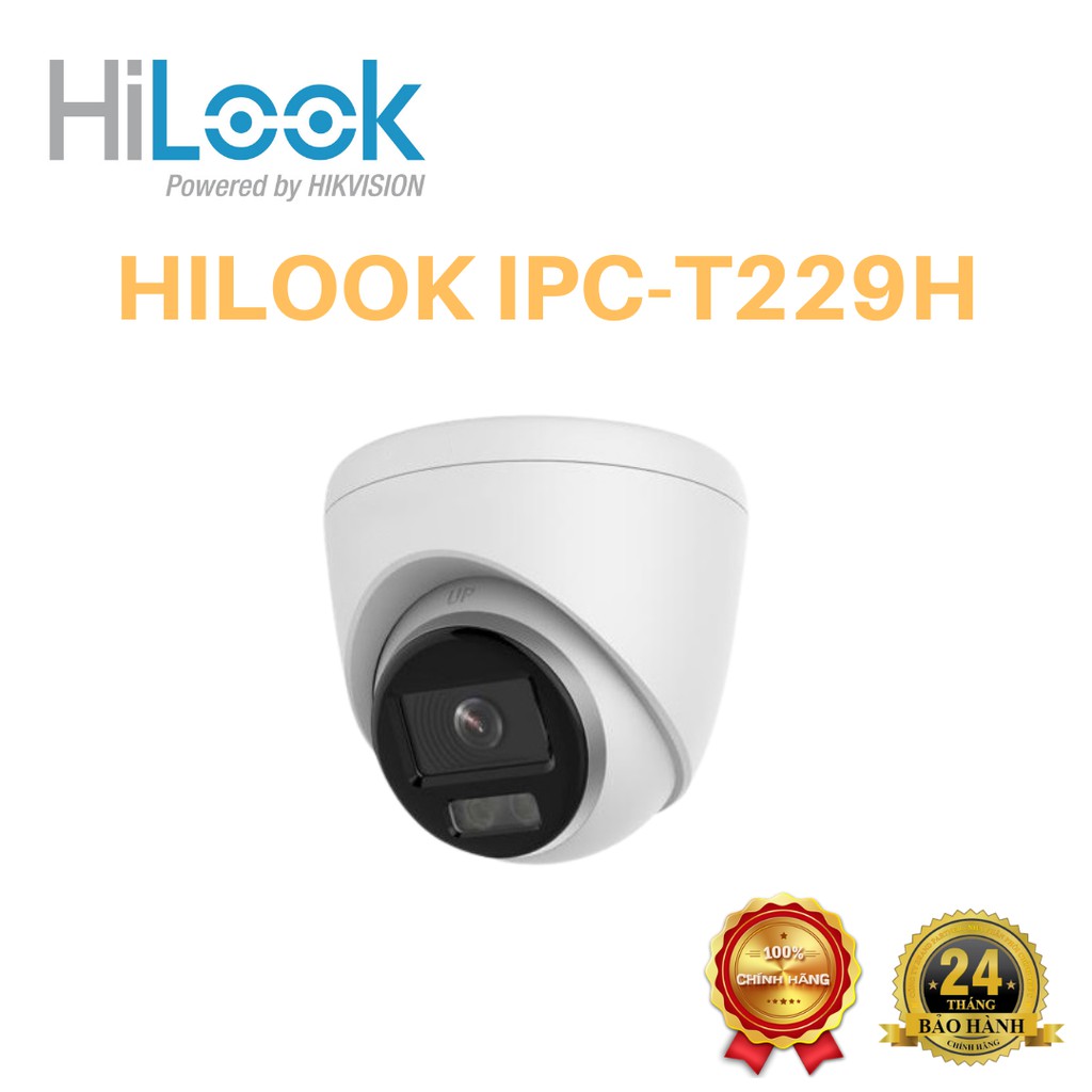 Bán Camera IP Dome Colorvu Lite 2MP HiLook IPC-T229H giá rẻ