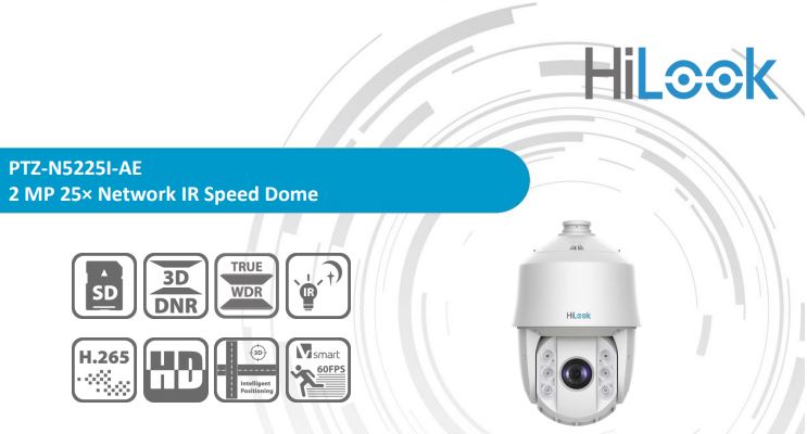 Bán Camera IP 2MP Hilook PTZ-N5225I-AE (Speed Dome) giá rẻ