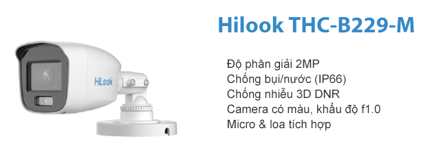 Bán Camera HDTVI 2MP Hilook THC-B229-M