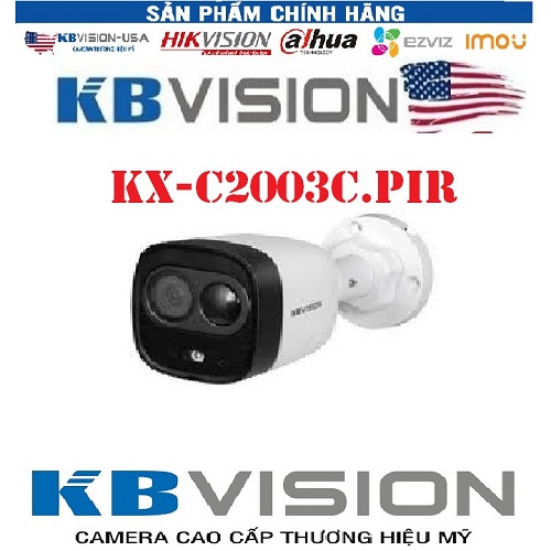 Camera KBVISION KX-C2003C.PIR
