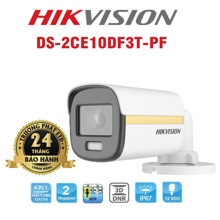 phân phối CAMERA HDTVI HIKVISION DS-2CE10DF3T-F