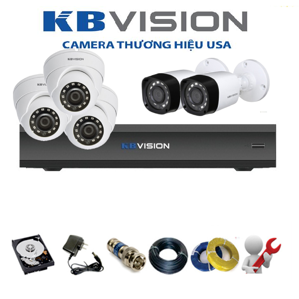lắp đặt Camera KBVISION KX-D4002WAN