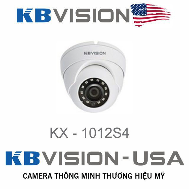 Camera Dome 4in1 hồng ngoại 1.0 Megapixel KBVISION KX-Y1012S4 uy tín giá rẻ