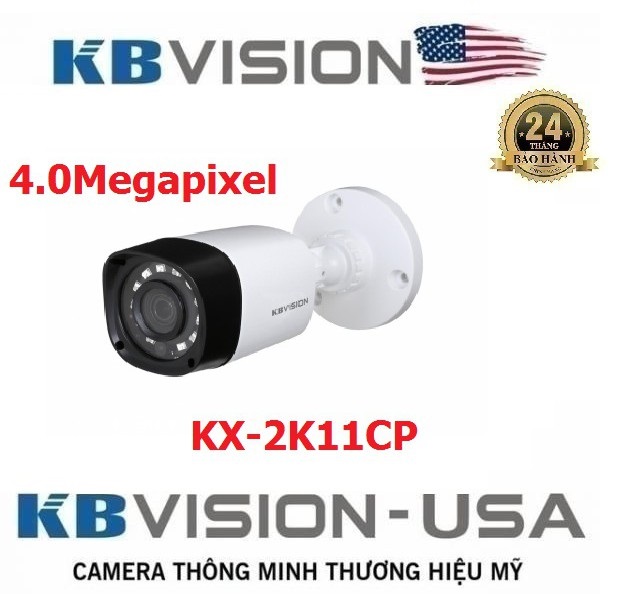 Địa chỉ bán BỘ 3 camera 4.0MP KBVISION (TRONG NHÀ HOẶC NGOÀI TRỜI) giá rẻ