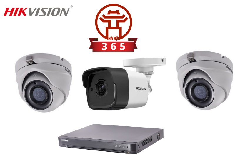 Mua, lắp đặt Bộ 3 Camera 3.0Mp Hikvision (Trong Nhà Hoặc Ngoài Trời) giá rẻ