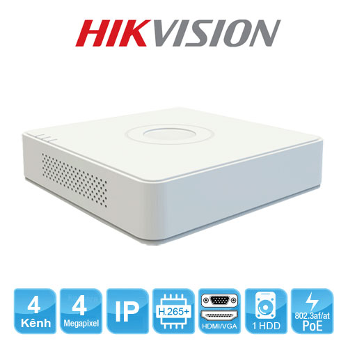 lắp đặt Đầu ghi hình IP HIKVISION DS-7104NI-Q1/4P