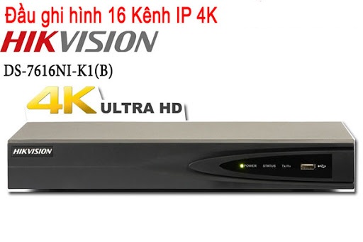 lắp đặt Đầu ghi hình IP HIKVISION DS-7616NI-K1(B)