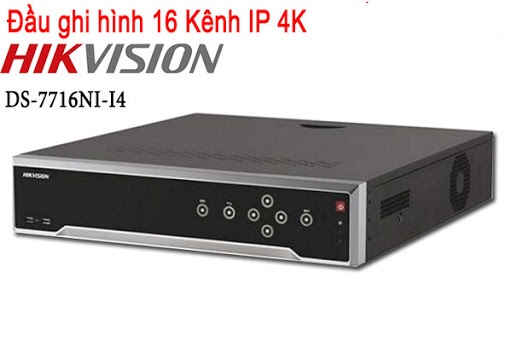 lắp đặt Đầu ghi hình IP HIKVISION DS-7716NI-I4