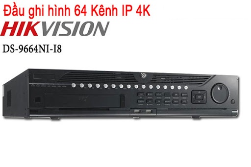 lắp đặt Đầu ghi hình IP HIKVISION DS-9664NI-I8
