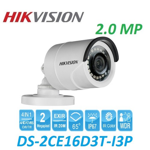 Đại lý phân phối Camera HDTVI HIKVISION DS-2CE16D3T-I3P chính hãng