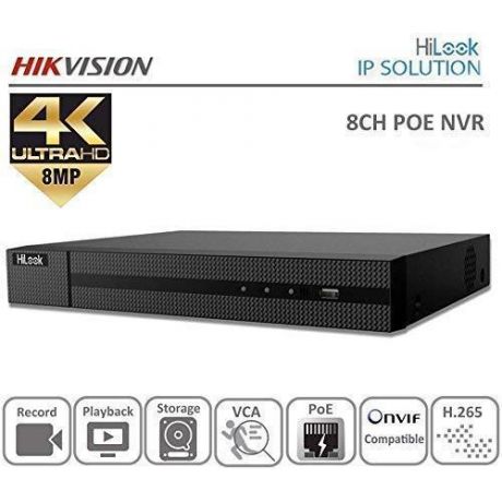 Bán Đầu ghi hình IP 8 kênh Hilook NVR-108MH-C/8P(B) giá rẻ