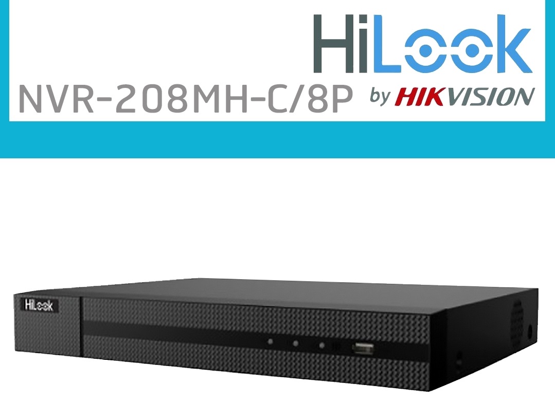 Lắp đặt Đầu ghi hình IP 8 kênh Hilook NVR-208MH-C/8P