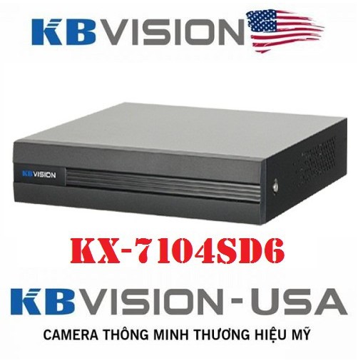 Bán Đầu ghi 4 kênh 5in1 KBVISION KX-7104SD6