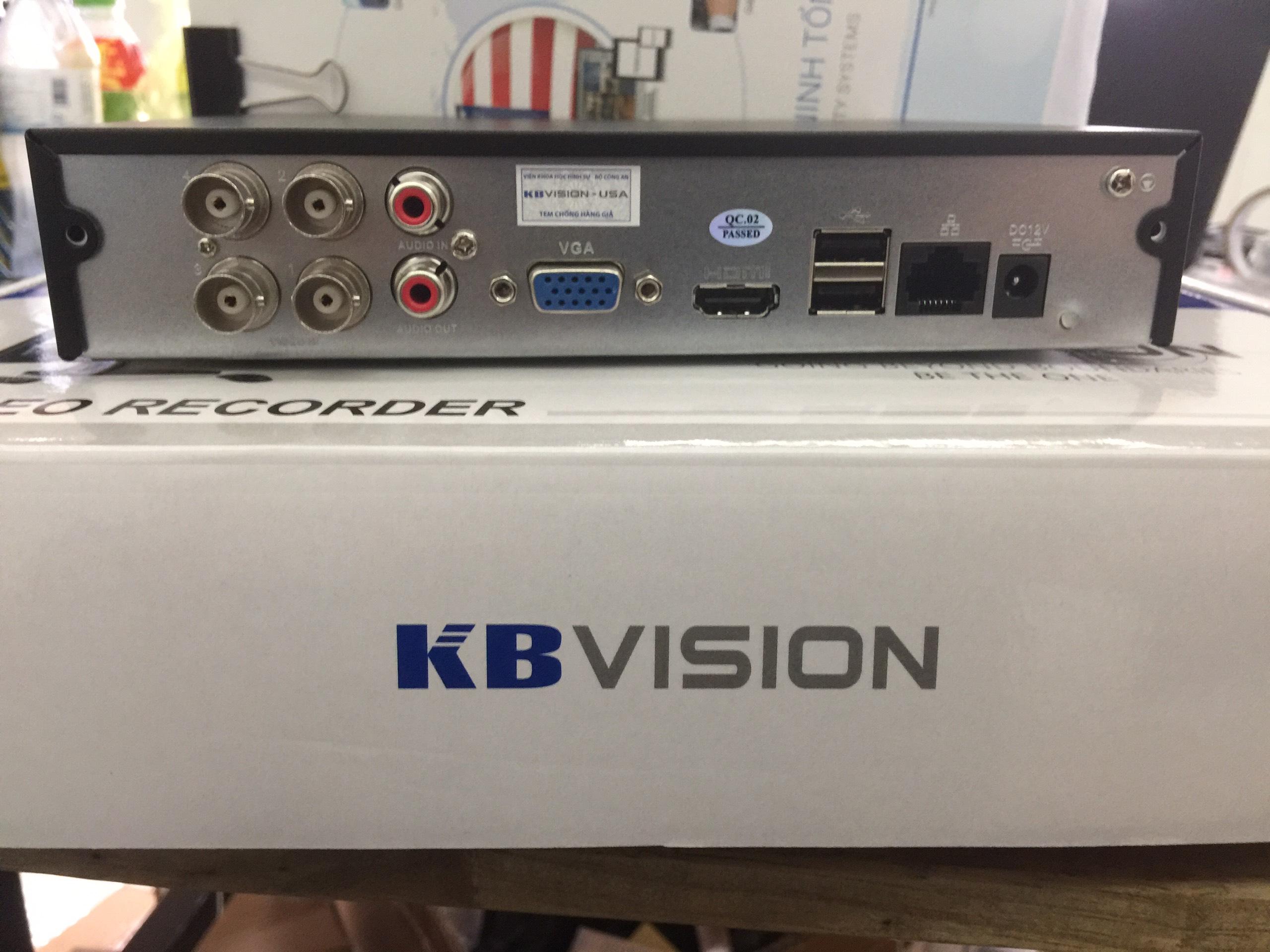 Đầu ghi 4 kênh 5in1 KBVISION KX-7104SD6