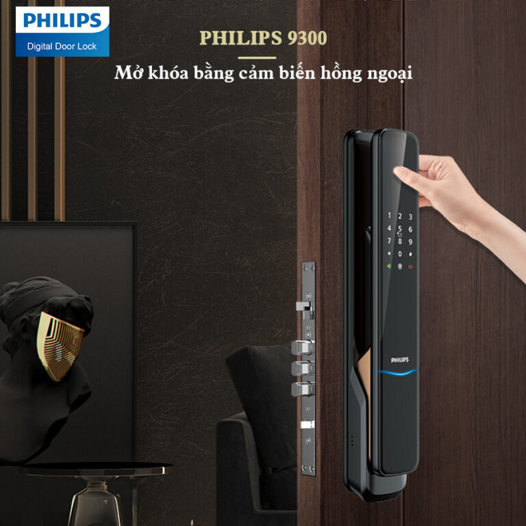 Lắp đặt khóa cửa Philips