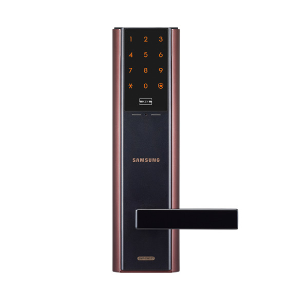 Bán khóa cửa điện tử có tay cầm Samsung SHP-DH537MC/EN tại Hà Nội