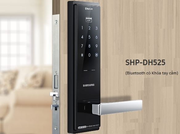 Khoá cửa điện tử SAMSUNG SHP-DH525MK - Được Phân Phối Tại Hà Nội 365