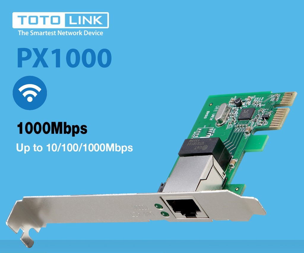 Đại lý phân phối Card mạng ToToLink PX1000 giá rẻ