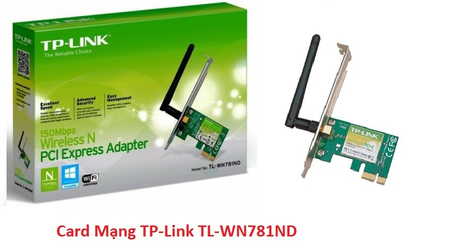 Phân phối CARD MẠNG TP-LINK TL-WN781ND