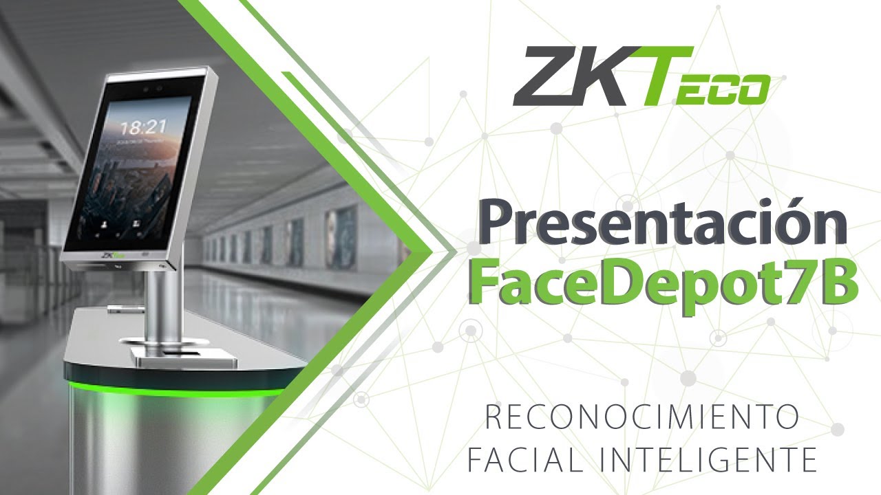 Máy chấm công khuôn mặt ZKTECO FaceDepot - 7B giá rẻ