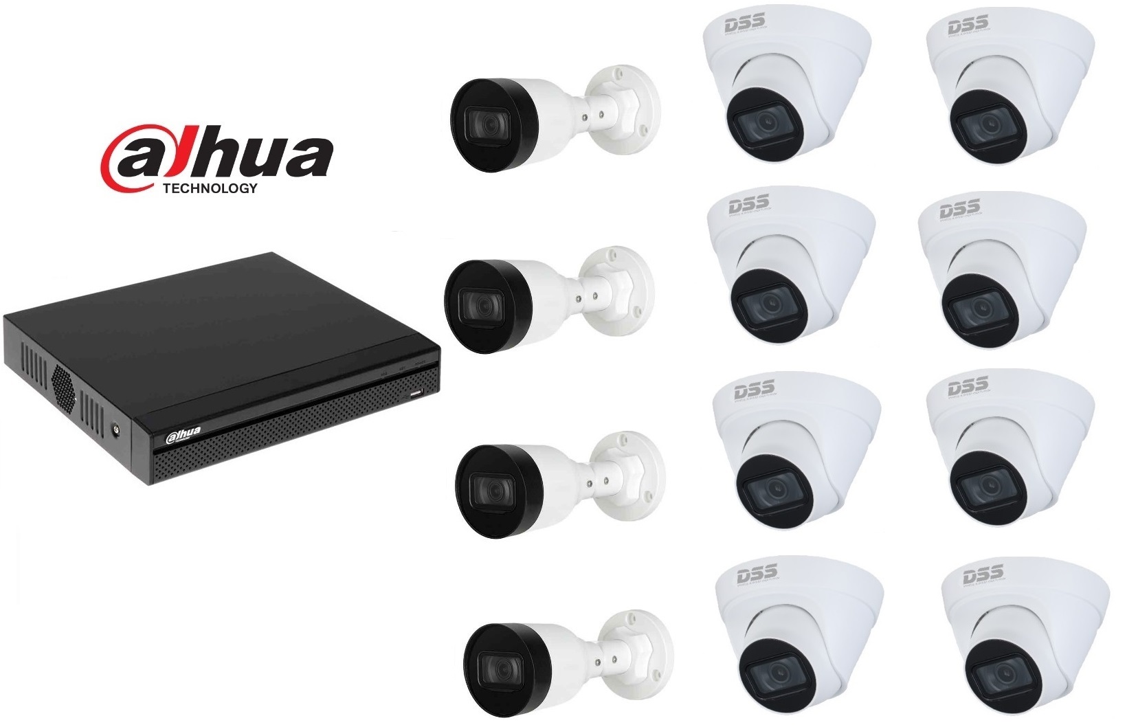 Bộ 12 Camera Ip 4.0Mp Dahua (Trong Nhà Hoặc Ngoài Trời) chính hãng giá rẻ