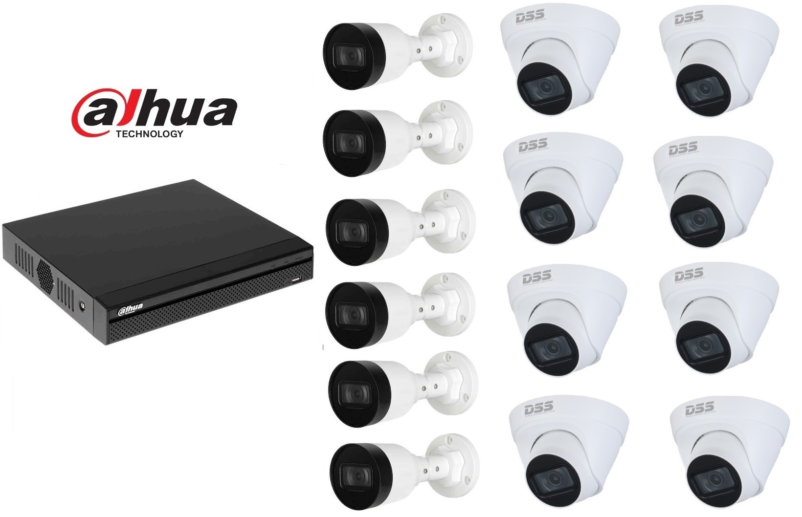 Bộ 14 Camera Ip 4.0Mp Dahua (Trong Nhà Hoặc Ngoài Trời) chính hãng giá rẻ