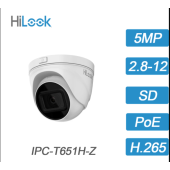 Bán Camera IP Dome 5MP Hilook IPC-T651H-Z
