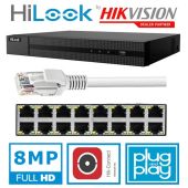 Đầu ghi hình IP 16 kênh Hilook NVR-216MH-C/16P
