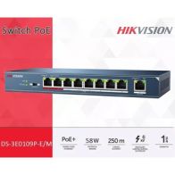Đại lý phân phối Switch POE 8P HIKVISION DS-3E0109P-E(C) chính hãng
