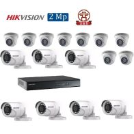 Mua Bộ 16 Camera 2.0Mp Hikvision (Trong Nhà Hoặc Ngoài Trời) uy tín giá rẻ
