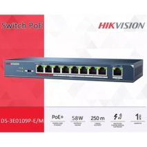 Đại lý phân phối Switch POE 8P HIKVISION DS-3E0109P-E(C) chính hãng