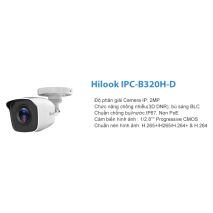 Bán Camera IP 2MP Hilook IPC-B320H-D (non POE)