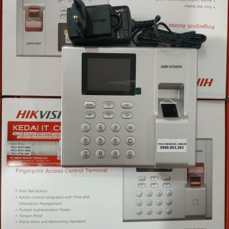 Bán Máy chấm công vân tay HIKVISION DS-K1T8003MF rẻ nhất Hà Nội