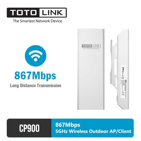 Mua Thiết bị phát Wi-Fi TotoLink CP900-TG ở đâu uy tín
