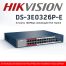 Đại lý phân phối Switch POE 24P HIKVISION DS-3E0326P-E(B) chính hãng